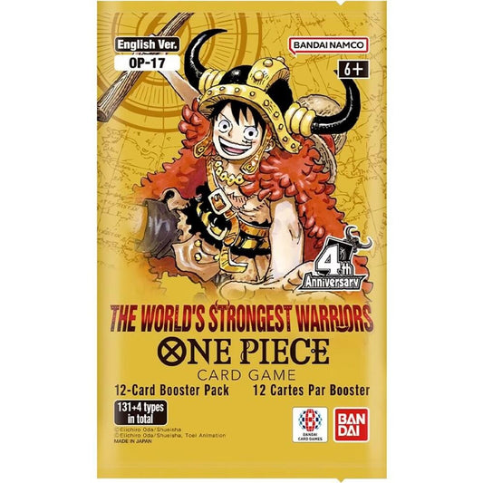 *BREAK* One Piece TCG: The World's Strongest Warriors Booster Pack [OP-17]